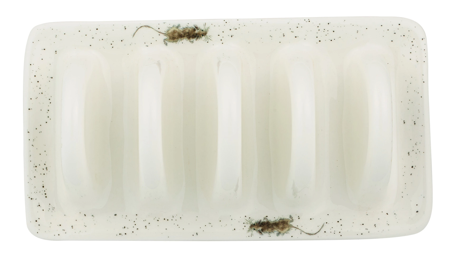 Подставка для тостов Royal Worcester Забавная фауна Мыши 19 см, фарфор костяной