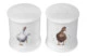 Набор соль и перец Royal Worcester Забавная фауна Утки 7 см, фарфор костяной