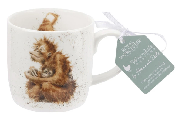 Кружка Royal Worcester Забавная фауна Орангутан 310 мл
