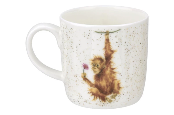 Кружка Royal Worcester Забавная фауна Орангутан 310 мл