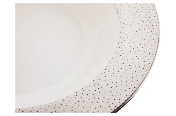Тарелка закусочная Noritake Брум-стрит 22 см, фарфор костяной