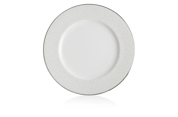 Тарелка закусочная Noritake Брум-стрит 22 см, фарфор костяной