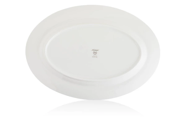 Блюдо овальное Noritake Брум-стрит 37 см, фарфор костяной