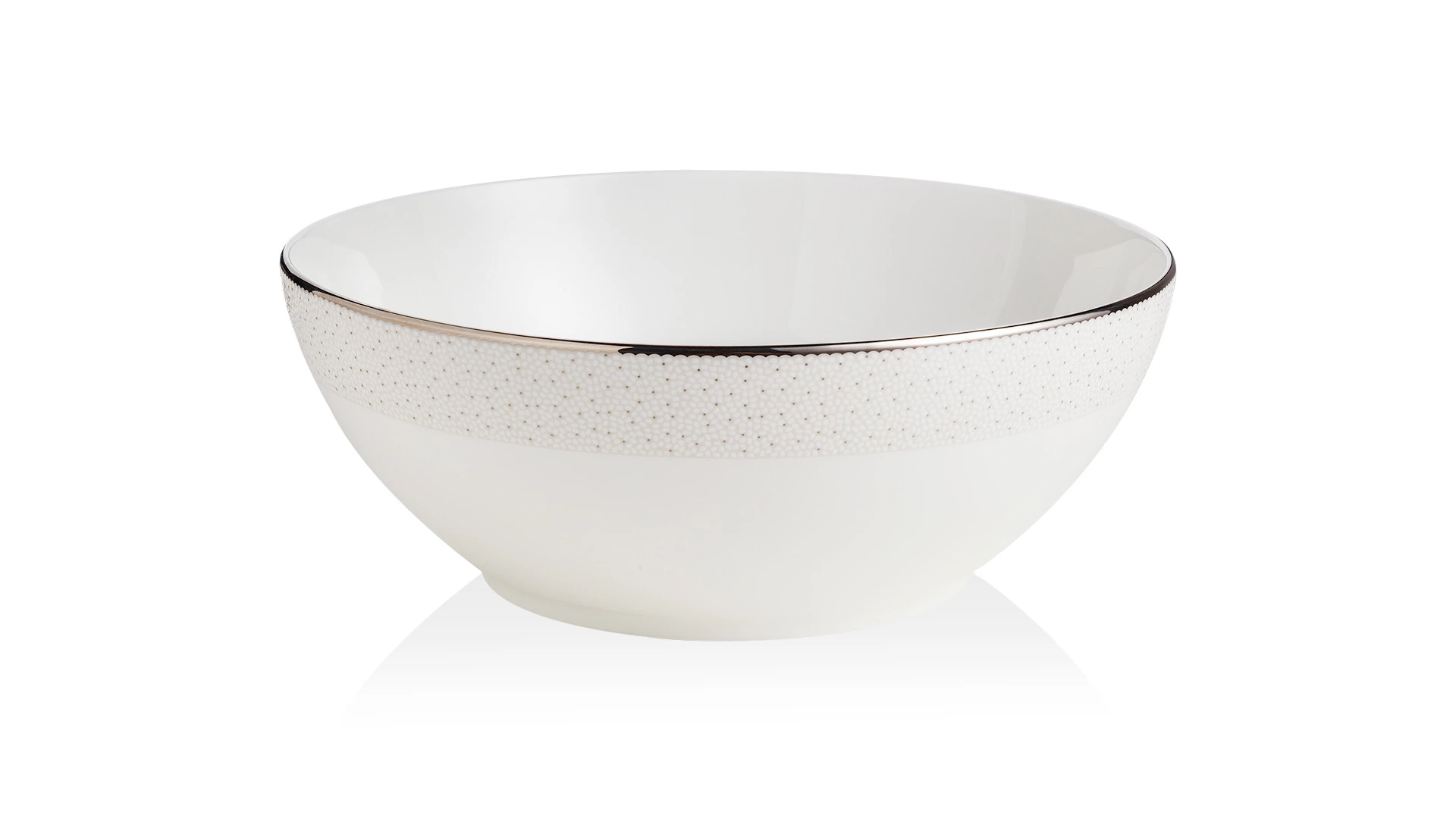 Салатник Noritake Брум-стрит 22 см, фарфор костяной