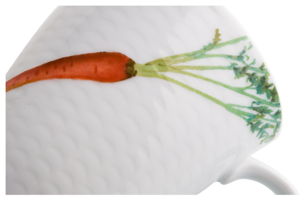 Кружка Noritake Овощной букет Морковка 295 мл, фарфор