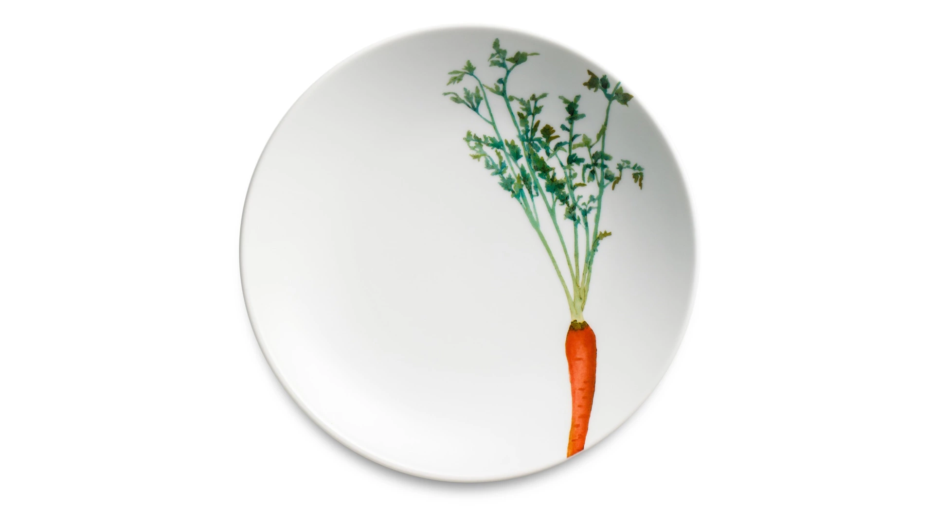 Тарелка для пасты Noritake Овощной букет Морковка 23 см, фарфор