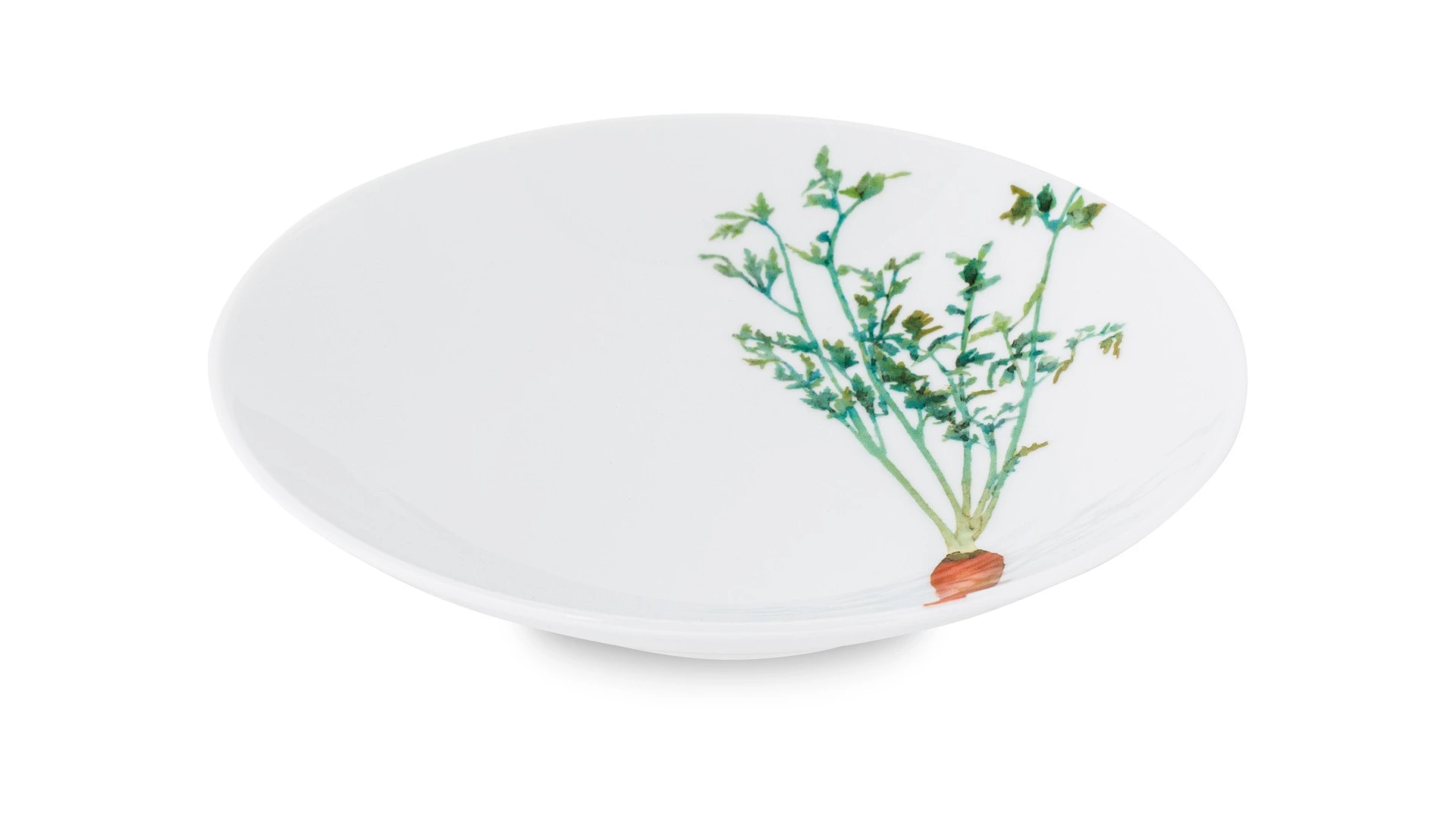 Тарелка для пасты Noritake Овощной букет Морковка 23 см, фарфор