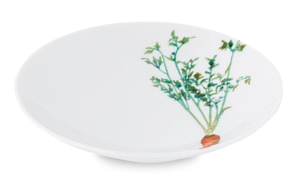 Тарелка для пасты Noritake Овощной букет Морковка 23 см, фарфор