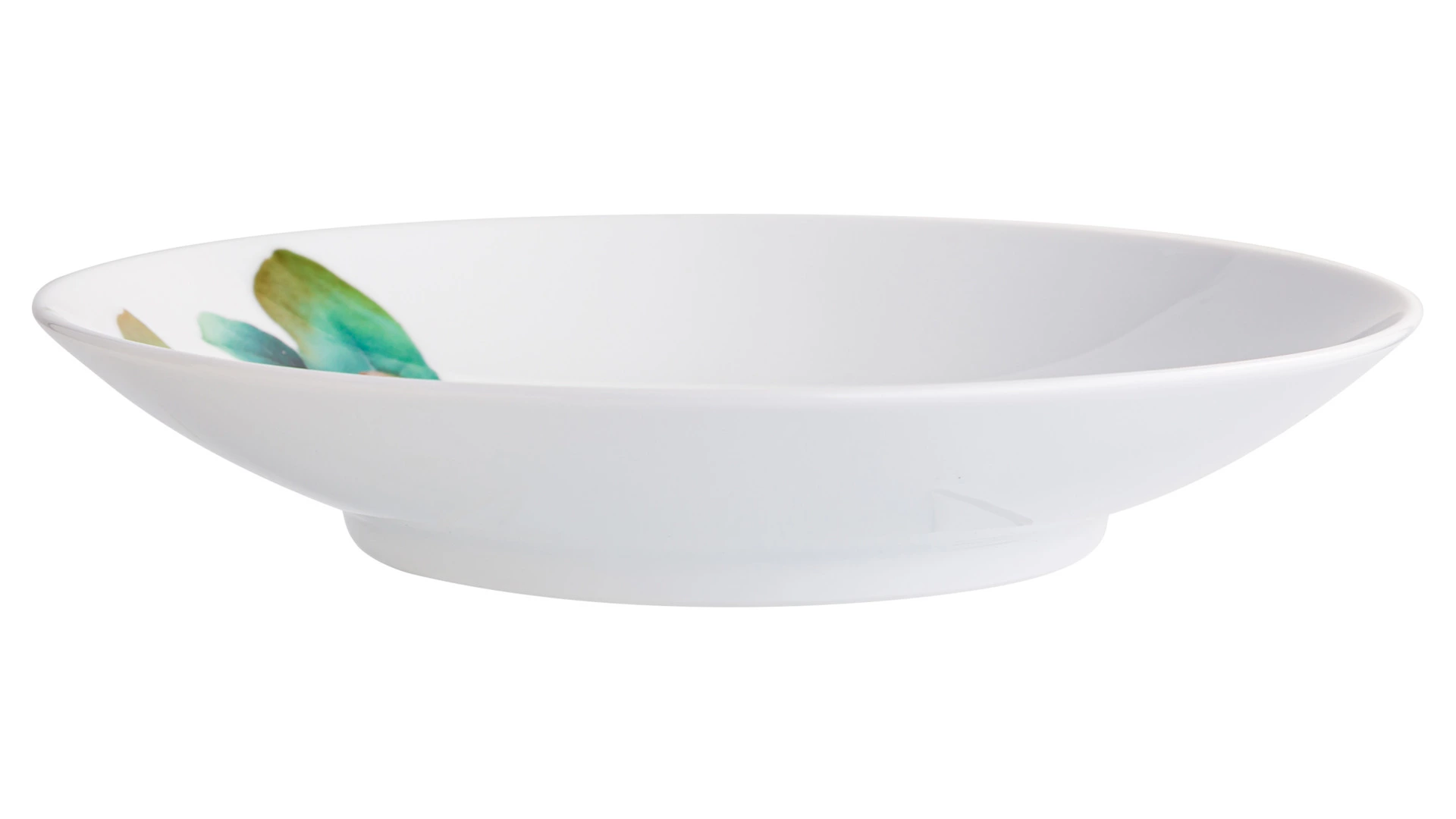 Тарелка для пасты Noritake Овощной букет Баклажан 23 см, фарфор