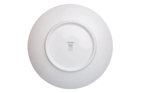 Тарелка для пасты Noritake Овощной букет Баклажан 23 см, фарфор