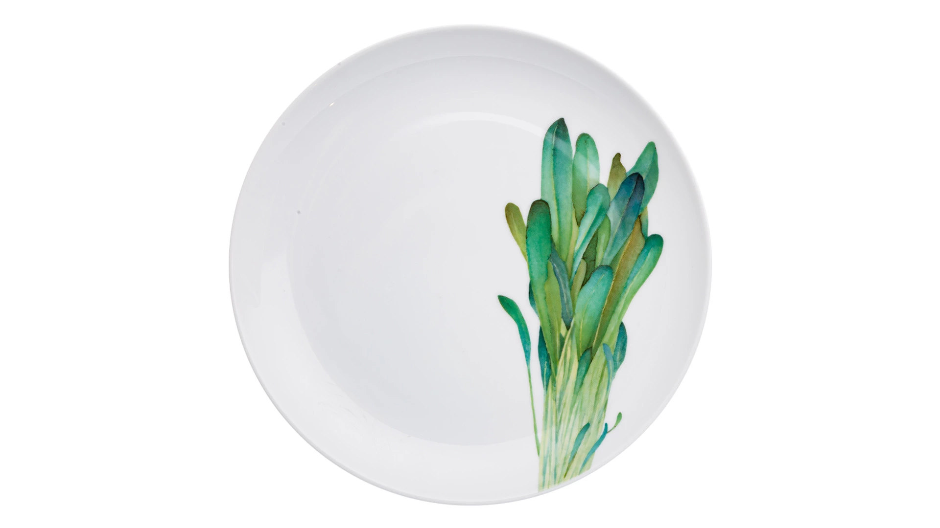 Тарелка закусочная Noritake Овощной букет Горчица 24 см, фарфор