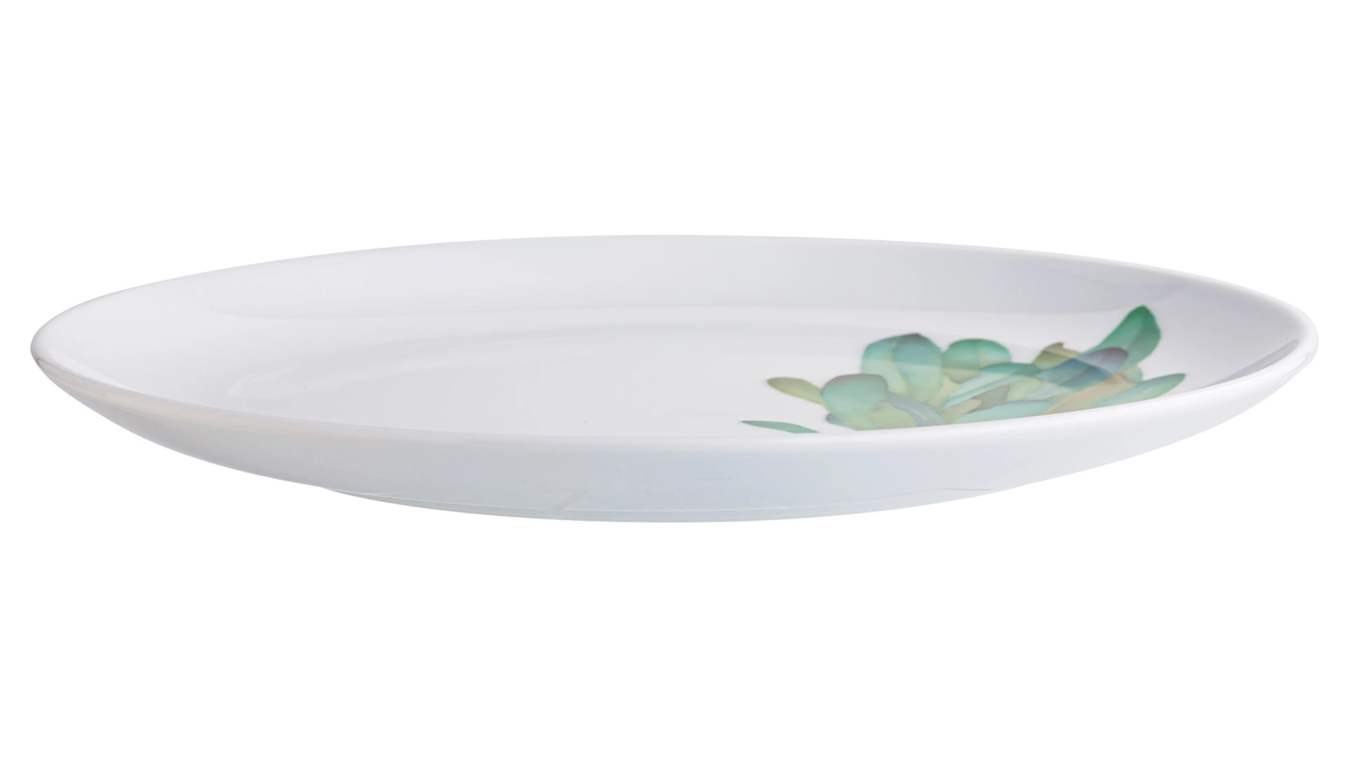 Тарелка закусочная Noritake Овощной букет Горчица 24 см, фарфор