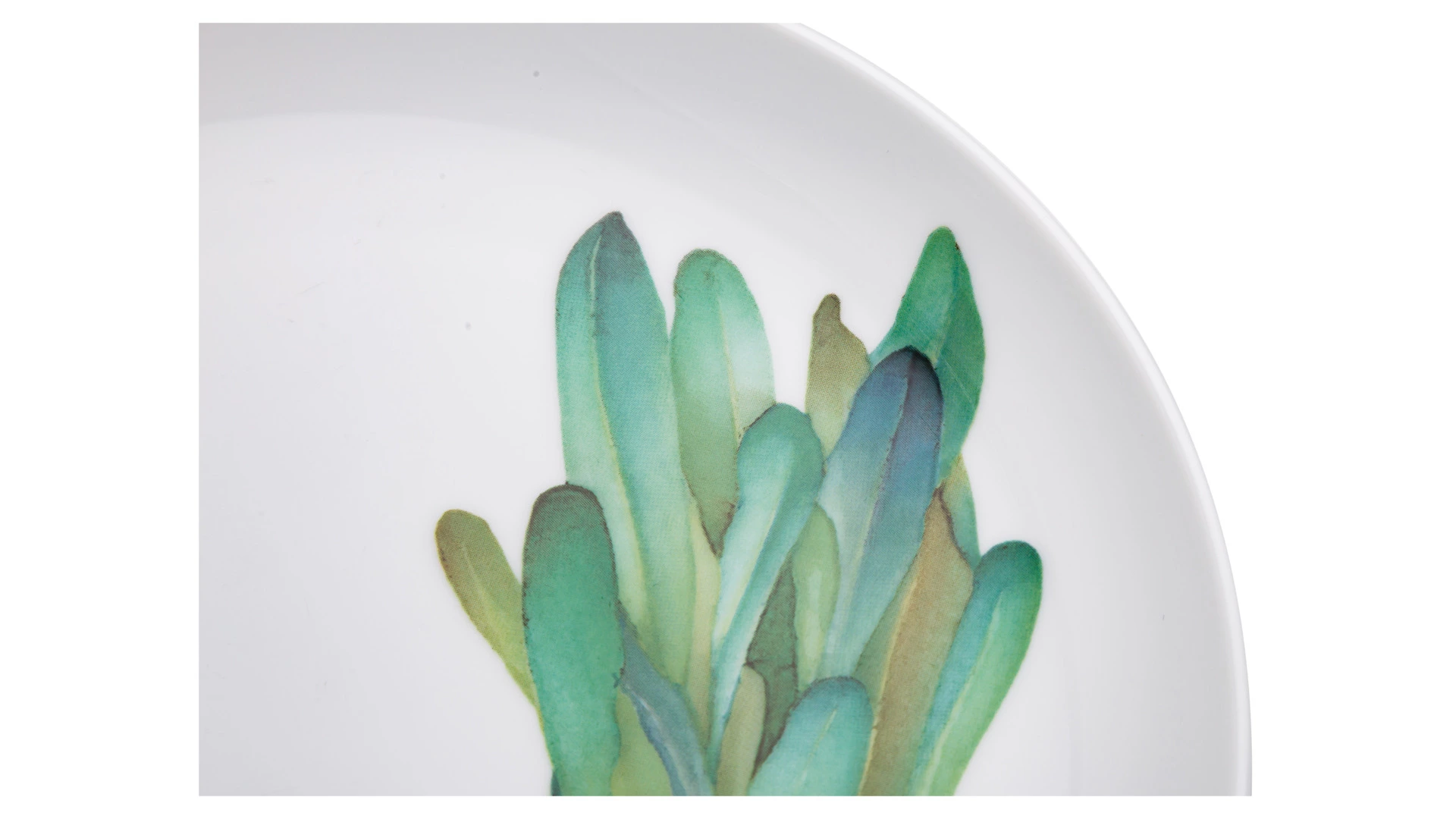 Тарелка закусочная Noritake Овощной букет Горчица 24 см, фарфор