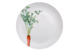 Тарелка закусочная Noritake Овощной букет Морковка 24 см, фарфор