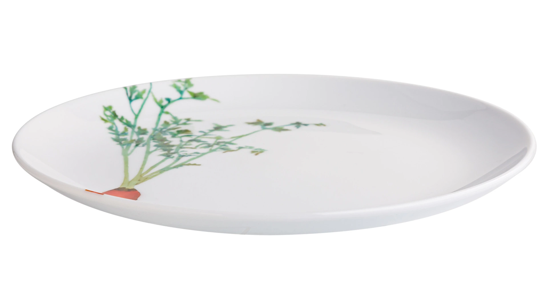 Тарелка закусочная Noritake Овощной букет Морковка 24 см, фарфор