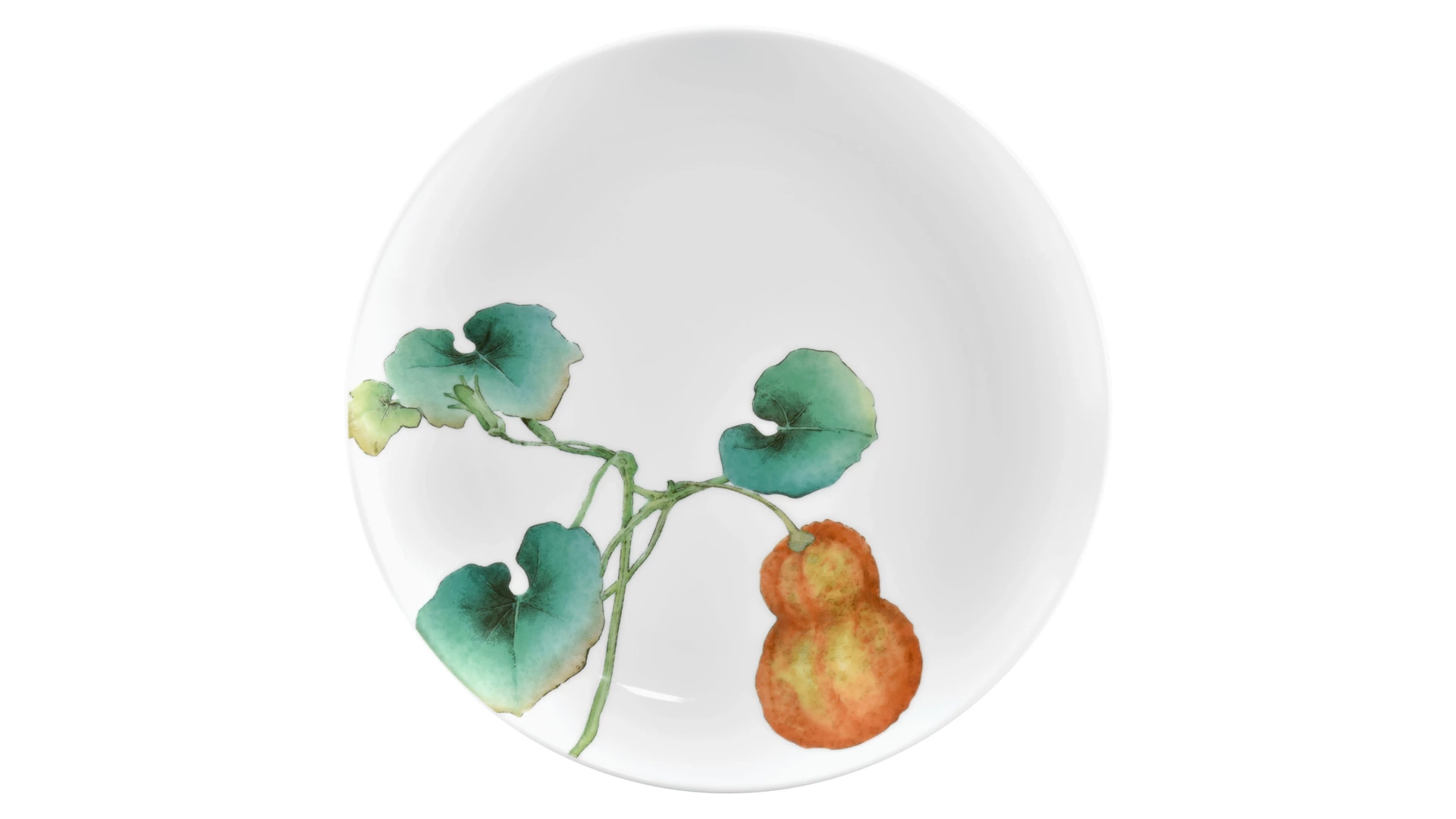 Тарелка закусочная Noritake Овощной букет Тыква 24 см, фарфор