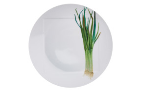 Тарелка обеденная Noritake Овощной букет Зеленый лук 27 см