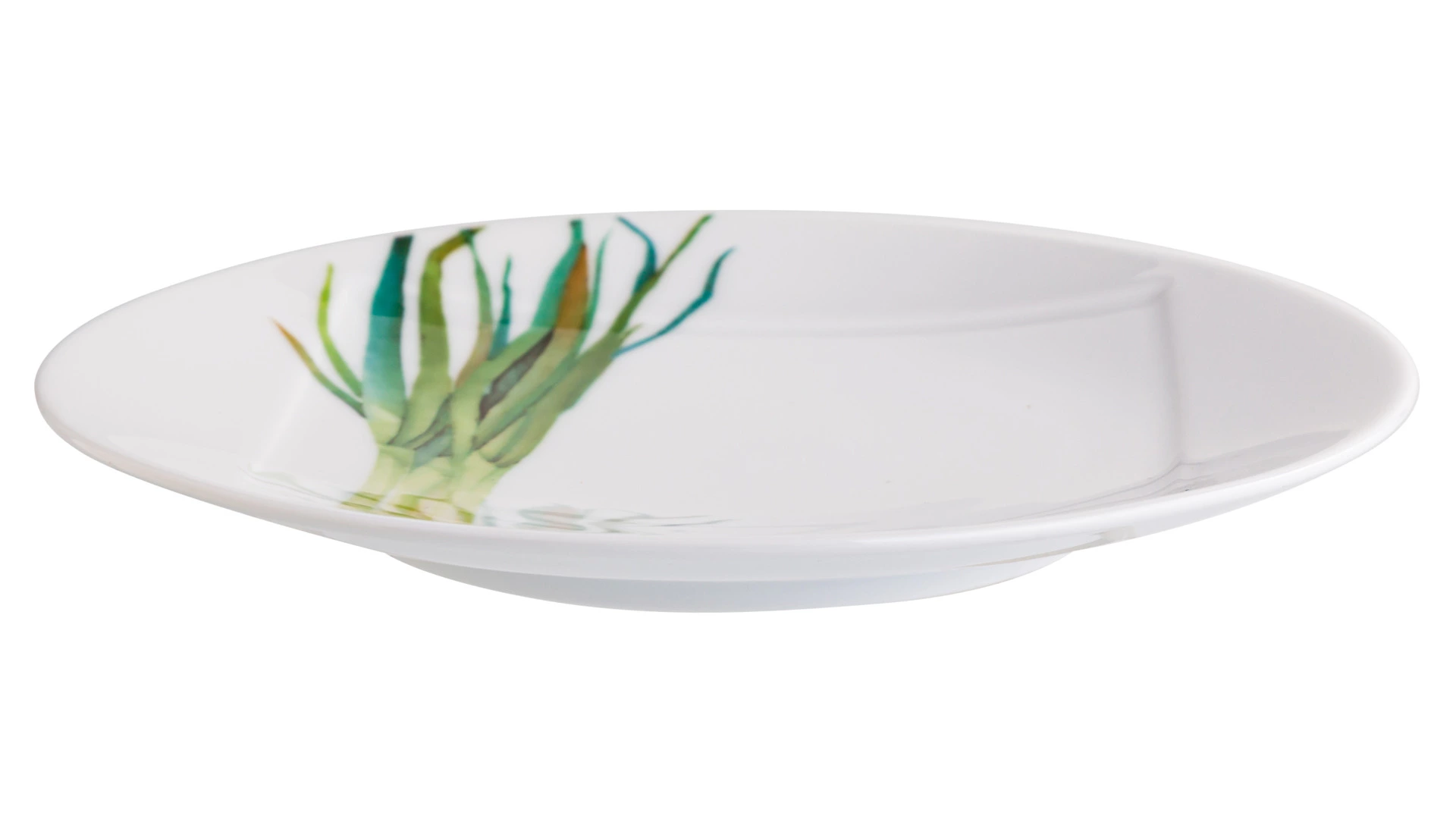 Тарелка десертная Noritake Овощной букет Зеленый лук 16 см, фарфор