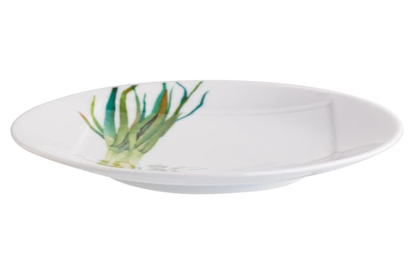 Тарелка десертная Noritake Овощной букет Зеленый лук 16 см, фарфор