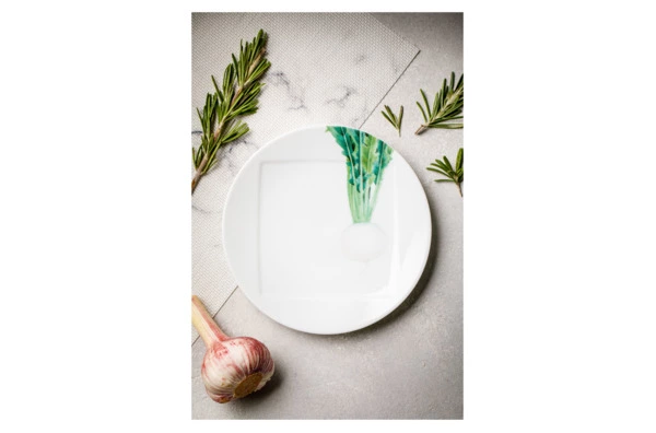 Тарелка десертная Noritake Овощной букет Редька 16 см, фарфор