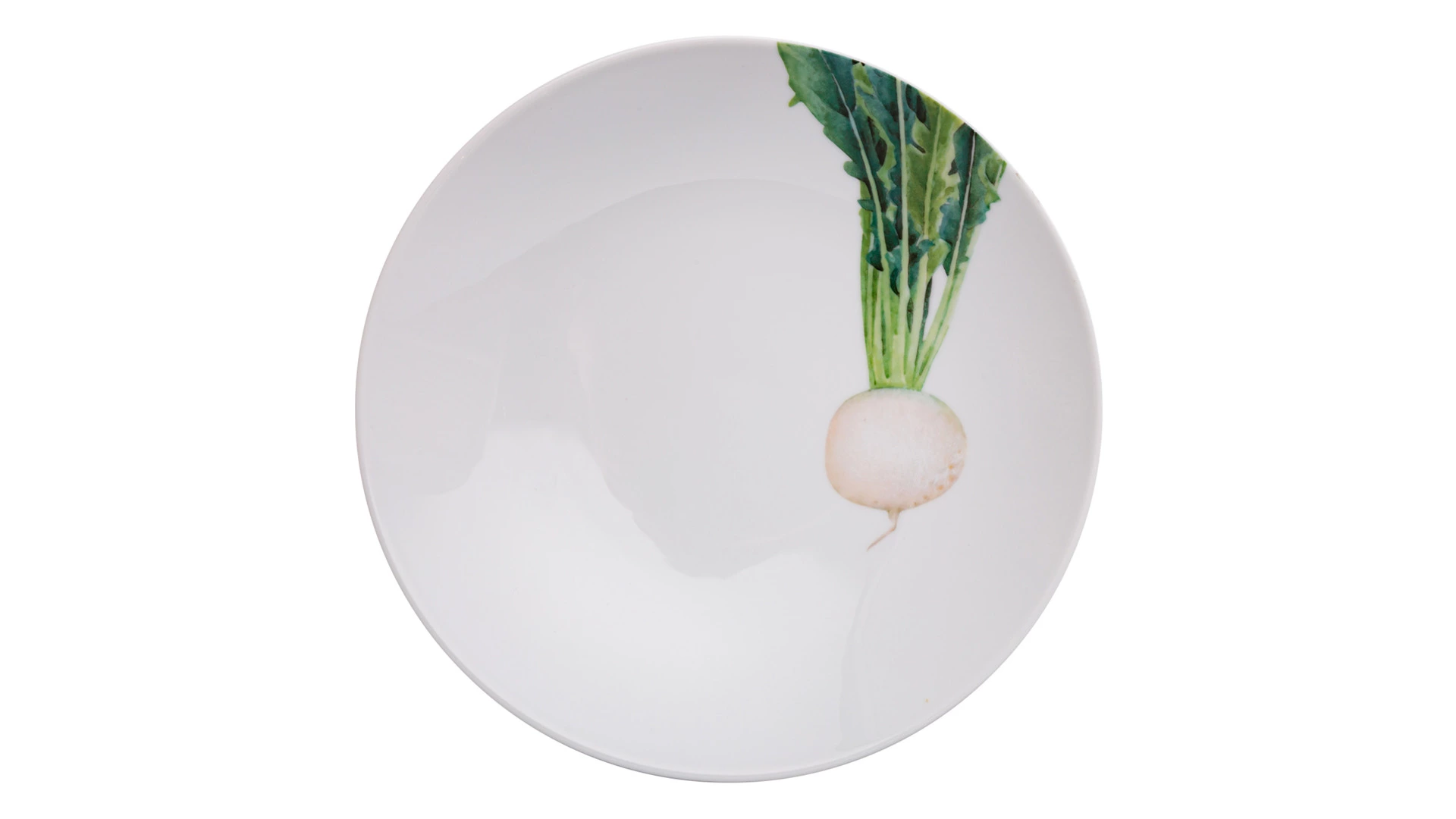 Тарелка для пасты Noritake Овощной букет Редька 23 см, фарфор