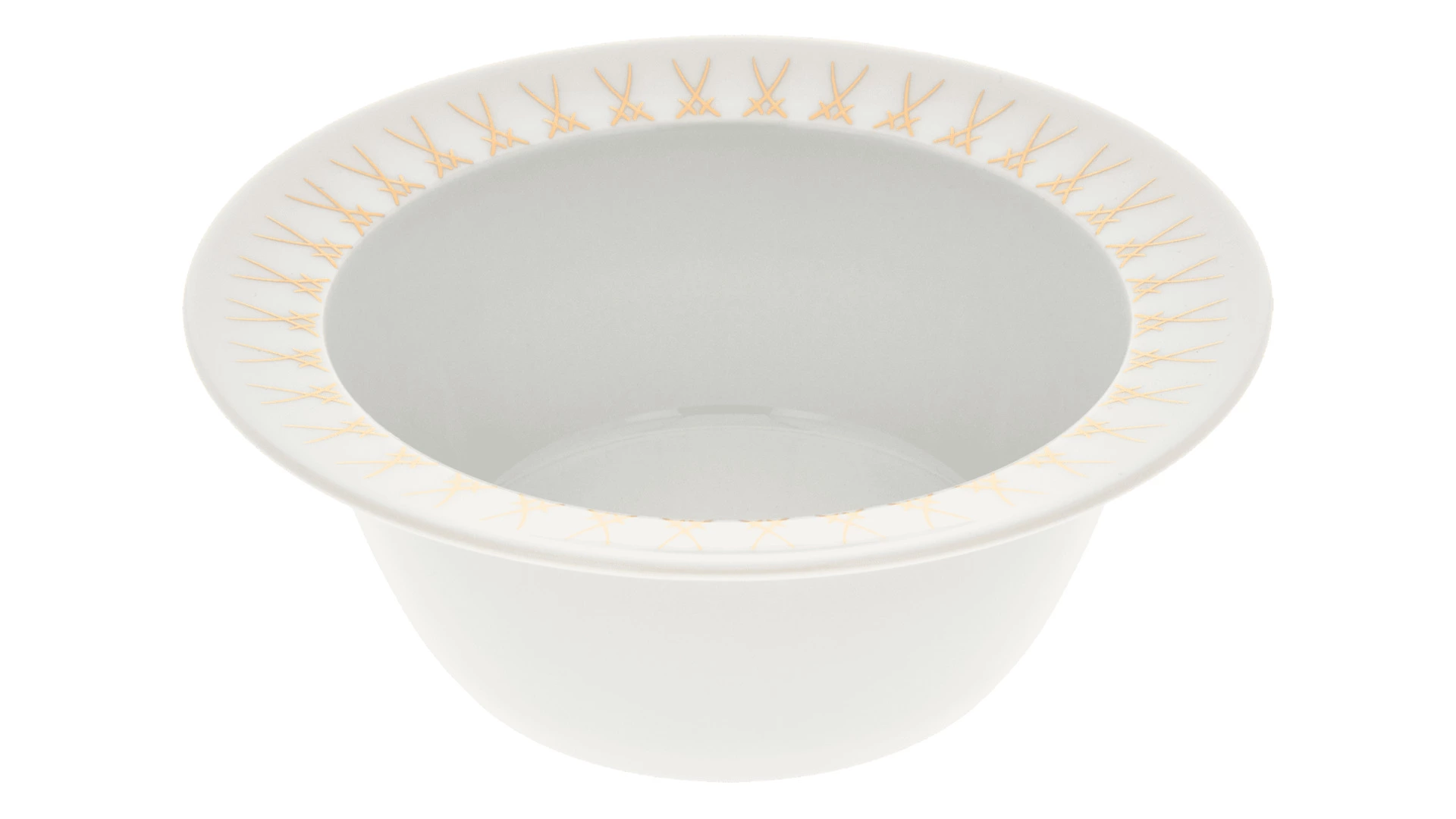 Салатник индивидуальный Meissen Мечи Meissen 15,5 см, золотой