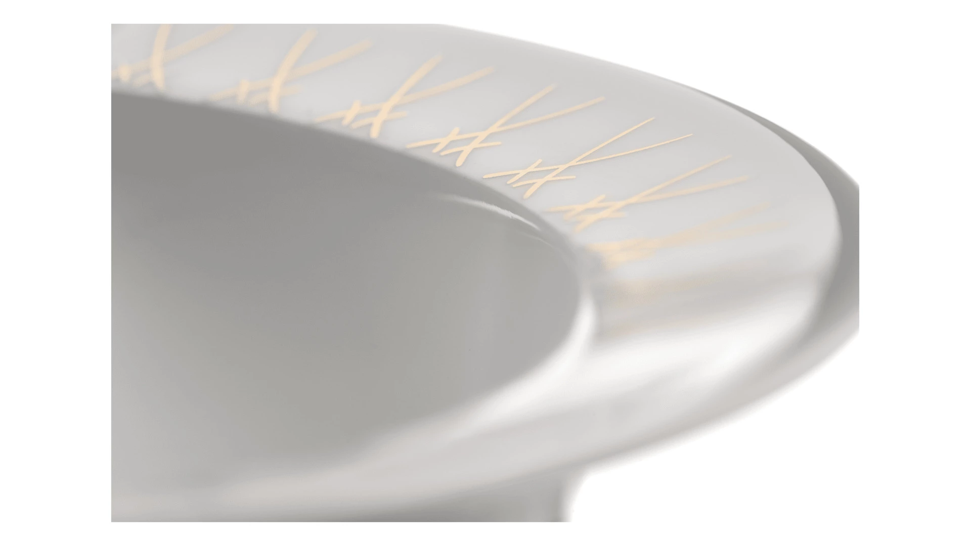 Салатник индивидуальный Meissen Мечи Meissen 15,5 см, золотой