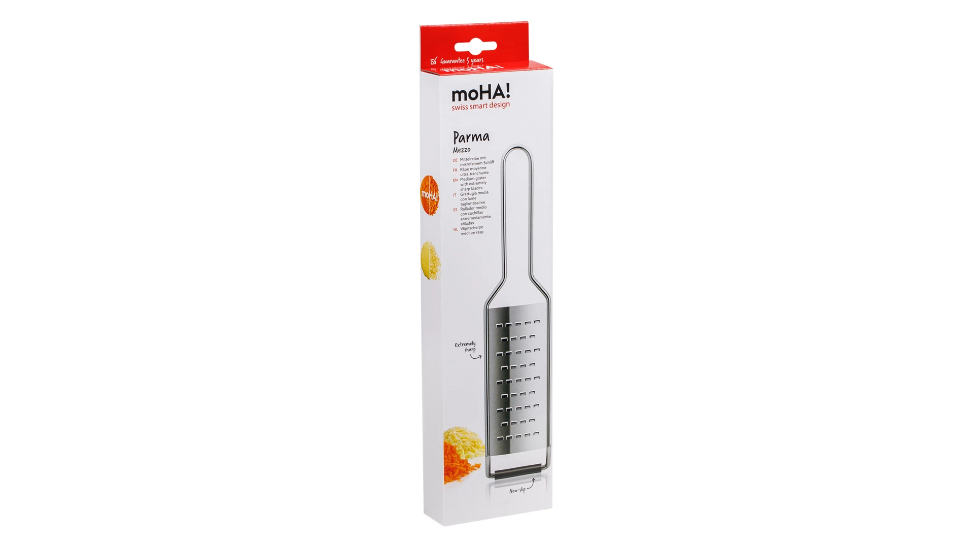 Терка плоская односторонняя MoHa Parma Mezzo 29 см (крупная)