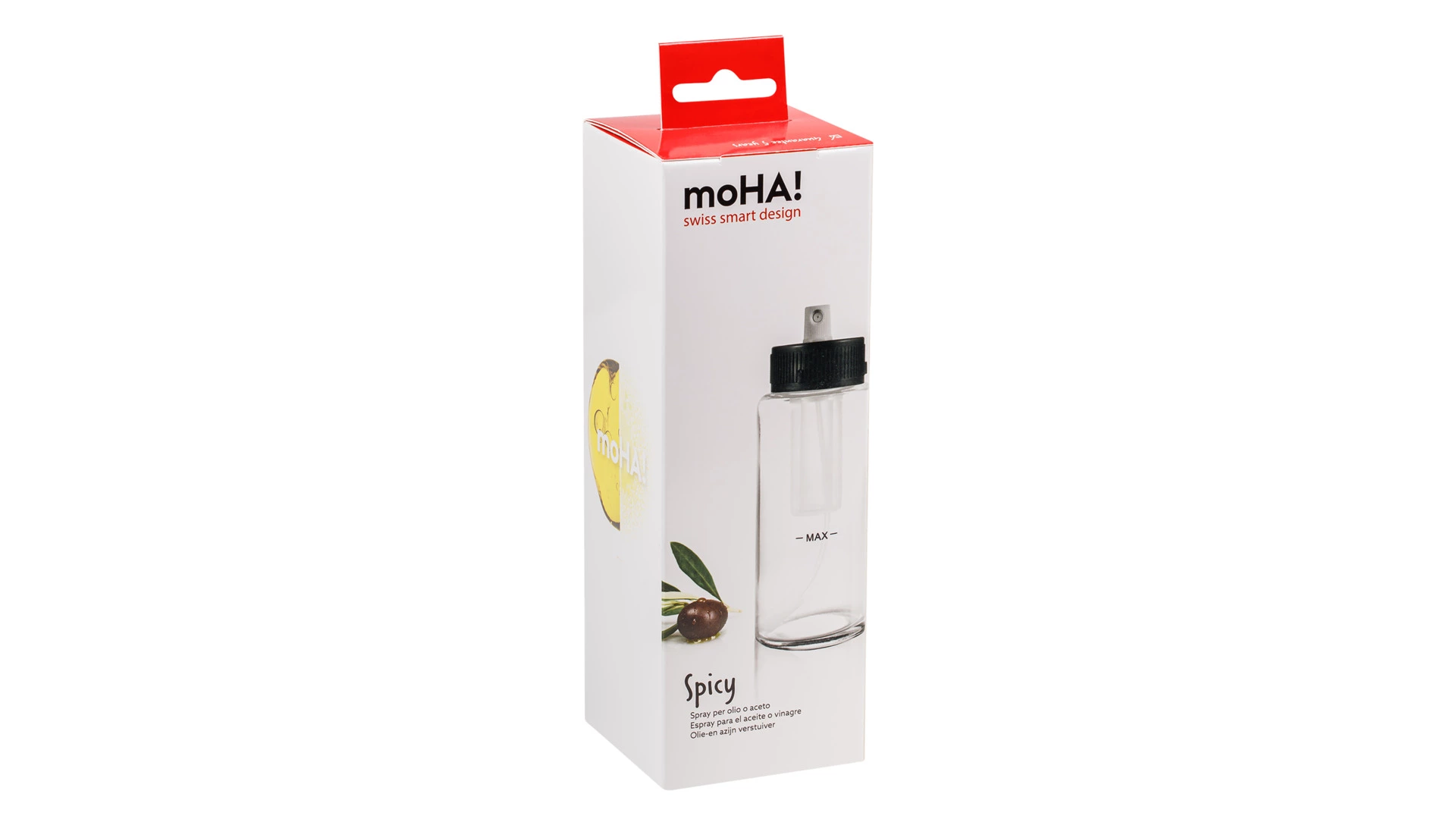 Распылитель для масла и уксуса MoHa Spicy d5хh16 см, стекло