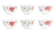 Набор салатников индивид-ных Lenox Бабочки на лугу.Пуансеттия,амарилис,жа смин 14,5 см, 6 шт