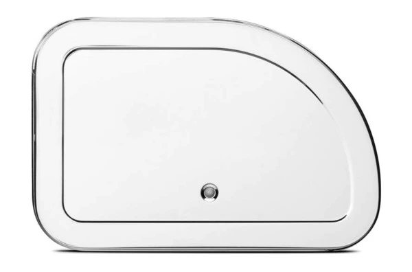 Хлебница со сдвигающейся крышкой Brabantia 17,3х26,5х31,6см, сталь, стальной полированный