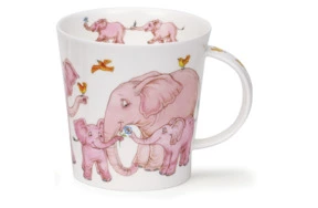 Кружка Dunoon Cлоны Кернгорм 480 мл, фарфор костяной