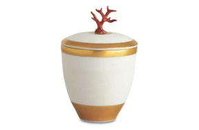 Свеча L’Objet Коралл 13 см, позолота