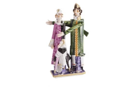 Фигурка Meissen 36,5см Сватовство Руслан и Людмила (Уникат, П.Штранг, 2019г)