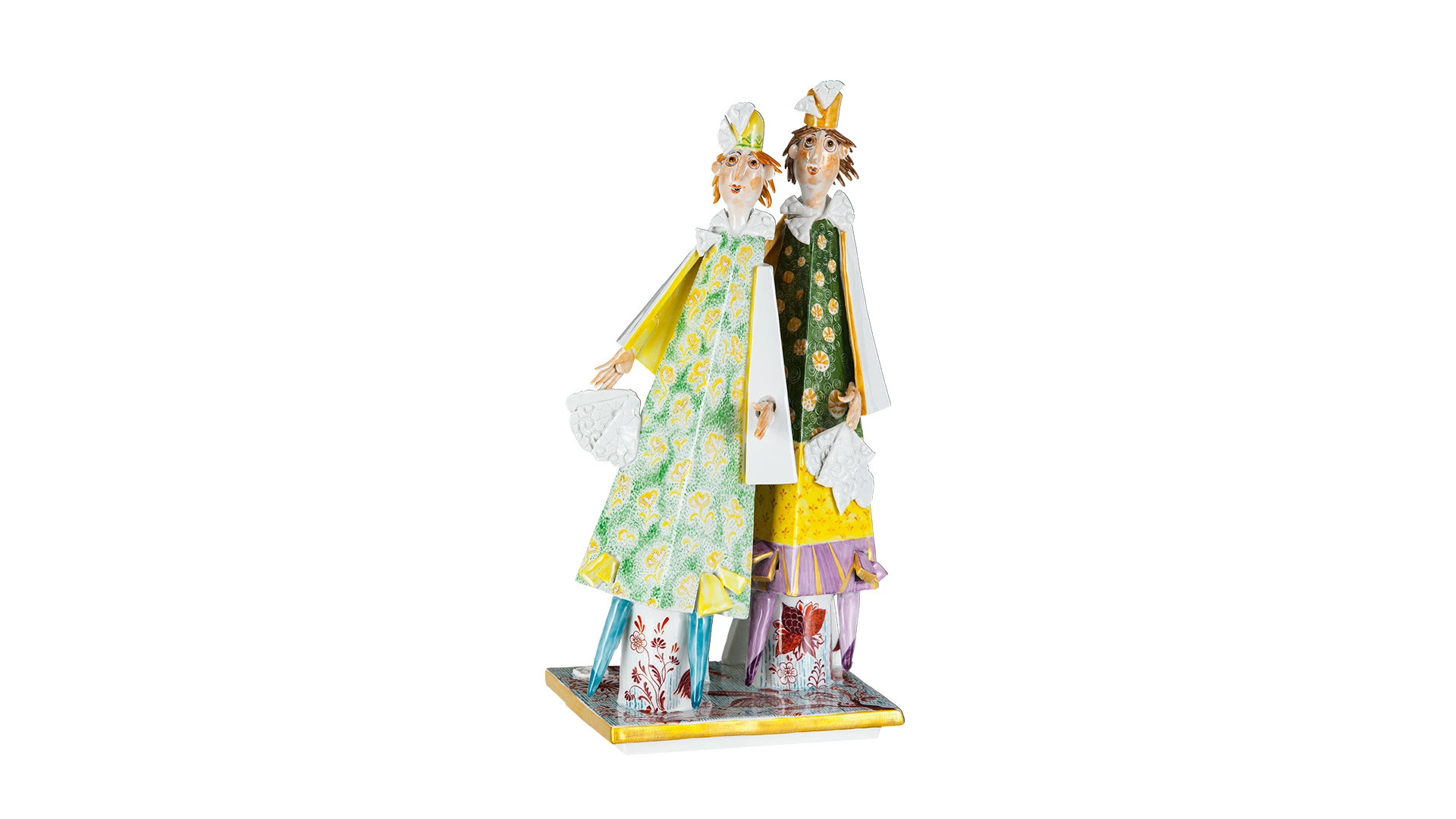 Фигурка Meissen Подружки невесты Руслан и Людмила 34,5 см, Уникат, ПШтранг, 2019г