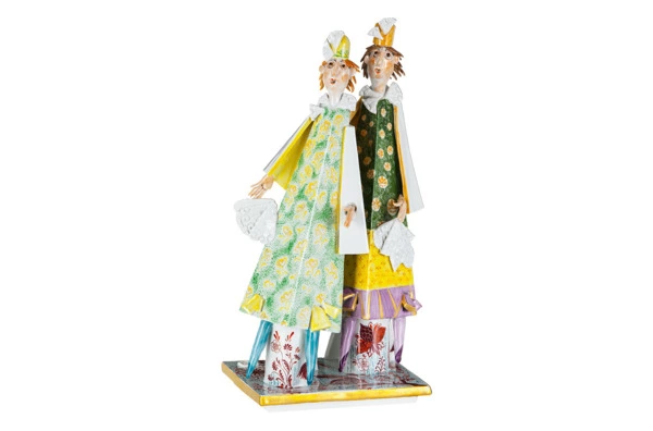 Фигурка Meissen Подружки невесты Руслан и Людмила 34,5 см, Уникат, ПШтранг, 2019г