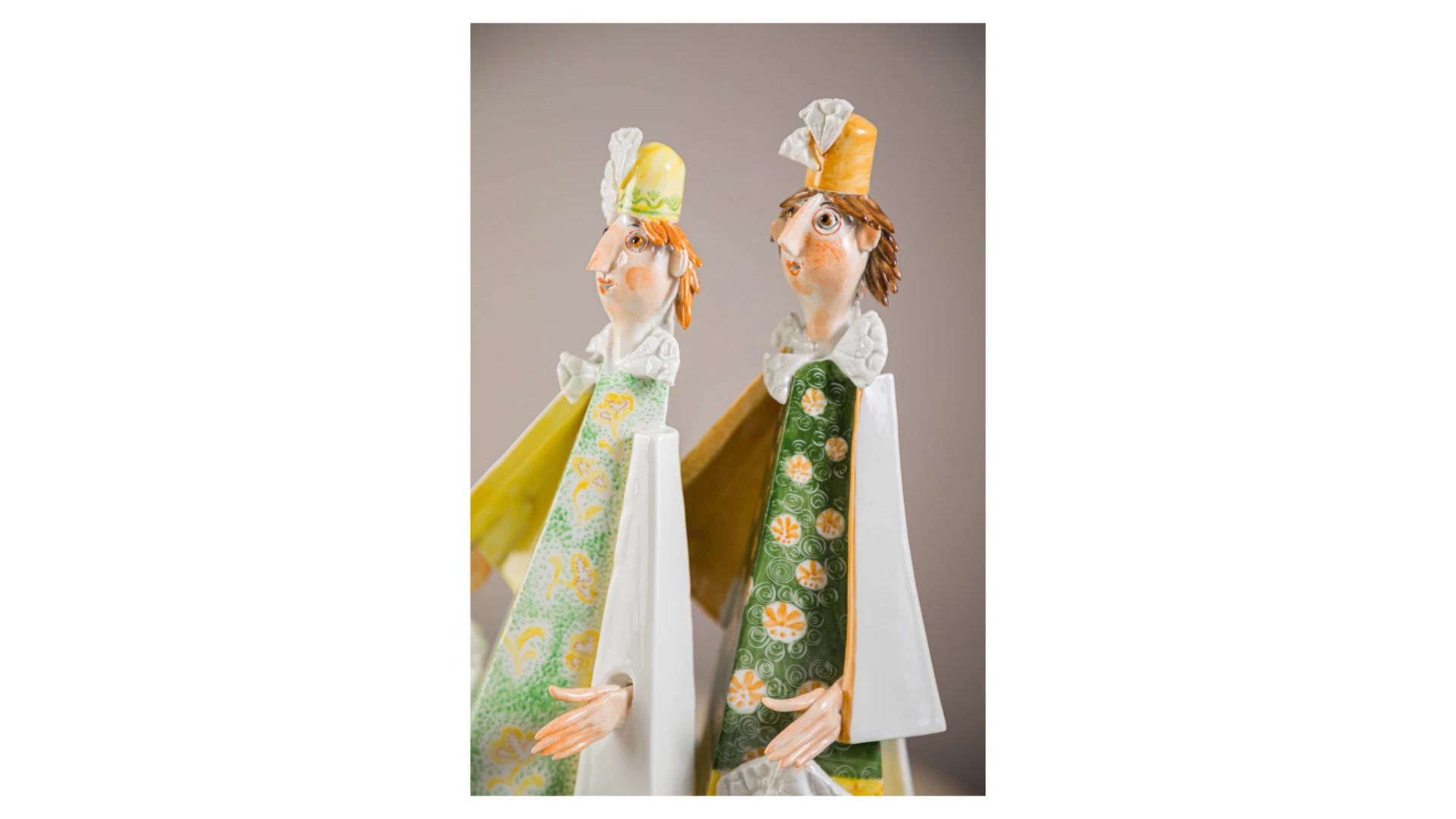Фигурка Meissen Подружки невесты Руслан и Людмила 34,5 см, Уникат, ПШтранг, 2019г