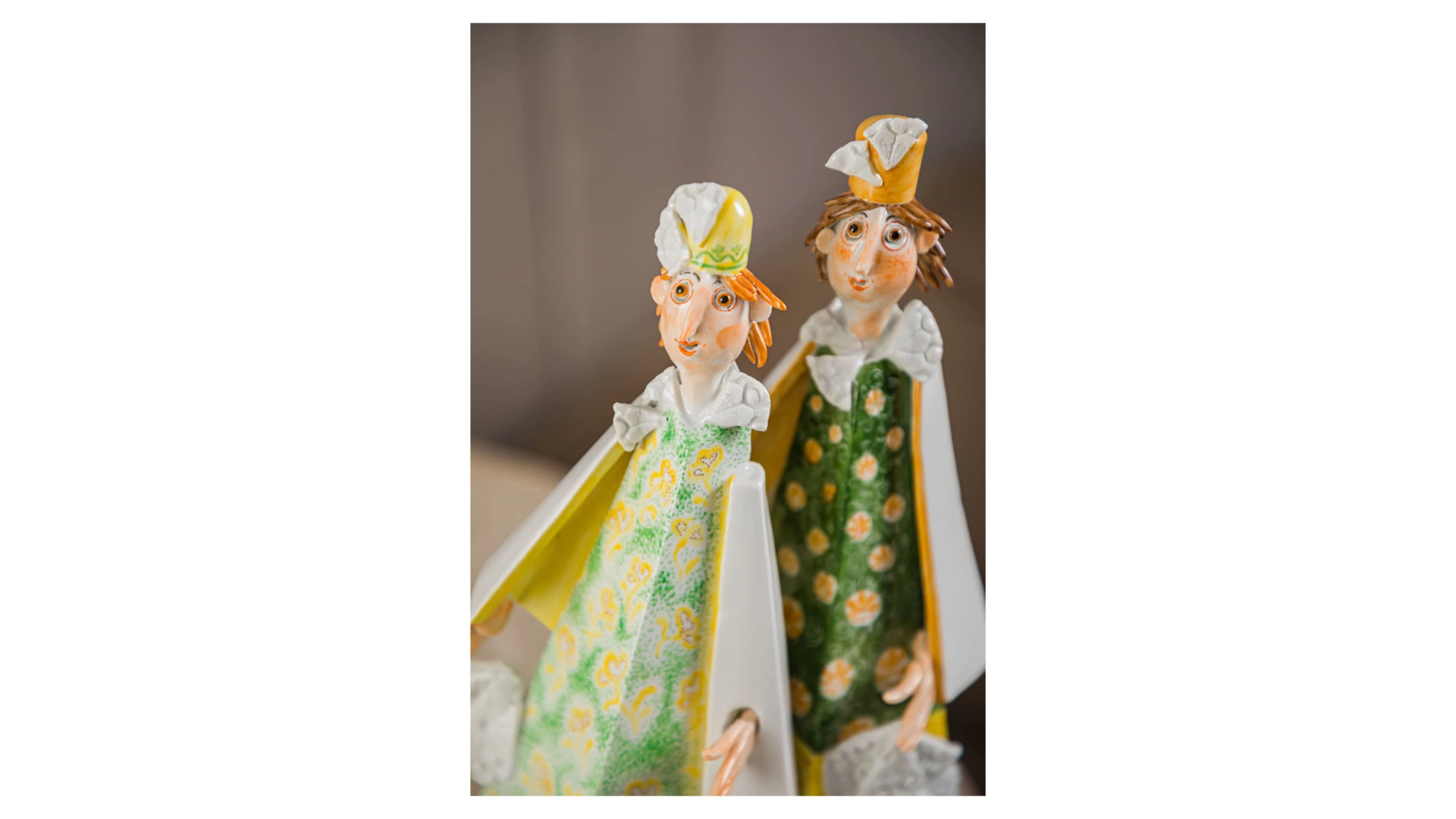 Фигурка Meissen Подружки невесты Руслан и Людмила 34,5 см, Уникат, ПШтранг, 2019г