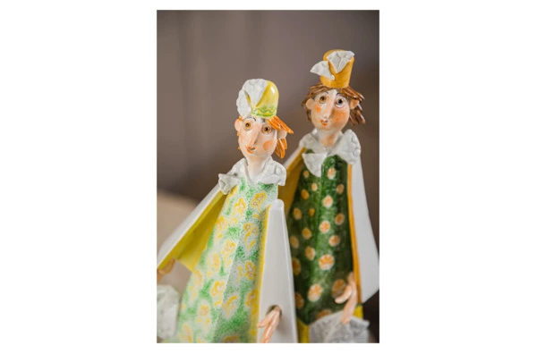 Фигурка Meissen Подружки невесты Руслан и Людмила 34,5 см, Уникат, ПШтранг, 2019г