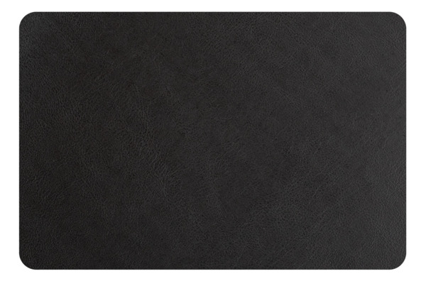 Плейсмат прямоугольный ADJ двусторонний 45х30 см, кожа натуральная, серый