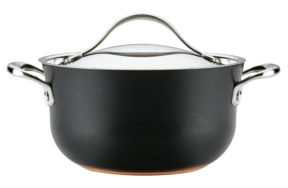 Кастрюля с крышкой Anolon Nouvelle Copper Luxe 3,8л