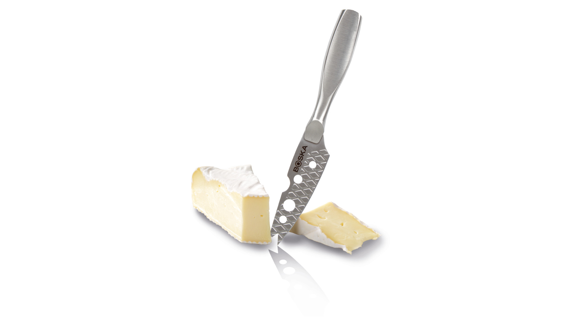 Нож мини для мягкого сыра Boska Монако+ 16,5х2,3 см, сталь нержавеющая