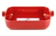 Форма для запекания прямоугольная Esprit de cuisine 25x17 см, 1,1 л, керамика, малиновая