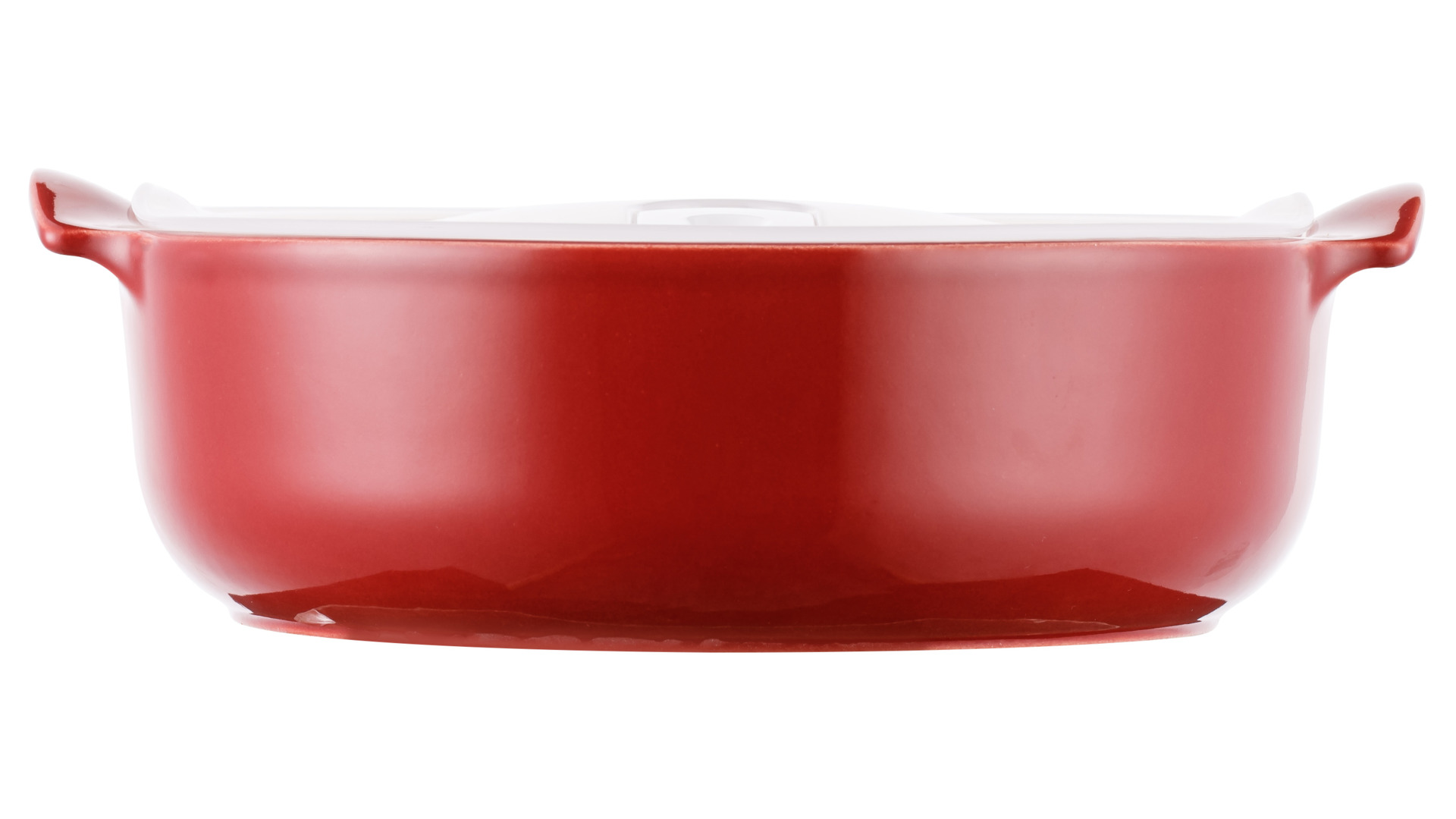 Форма для запекания круглая с герметичной крышкой Esprit de cuisine d22 см, 1,9 л, малиновая