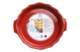 Форма для запекания круглая Esprit de cuisine Festonne d22,5 см, 1,2 л, ручки, вишневая