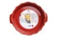 Форма для запекания круглая Esprit de cuisine Festonne d22,5 см, 1,2 л, керамика, вишневая