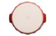 Форма для запекания круглая Esprit de cuisine Festonne d22,5 см, 1,2 л, ручки, вишневая