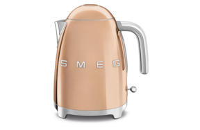 Чайник Smeg 1,7 л, розовое золото, KLF03RGEU