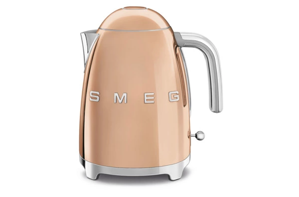 Чайник электрический SMEG KLF03RGEU, 2400 Вт 1,7 л, розовое золото