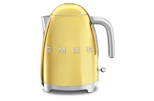 Чайник электрический SMEG KLF03GOEU, 2400 Вт, 1,7 л, золото